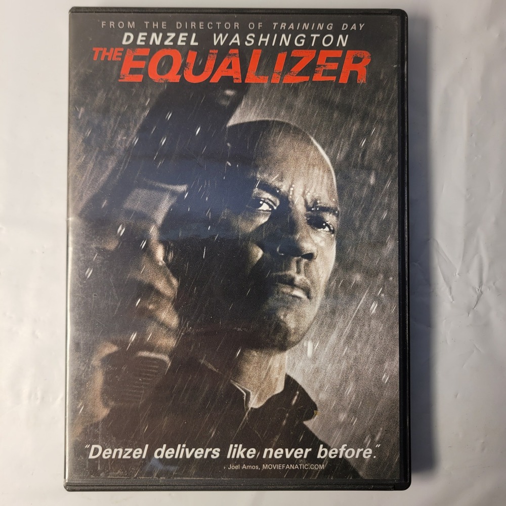 Sony Pictures The Equalizer DVD Movie Denzel Washington Action Thriller R-Rated
